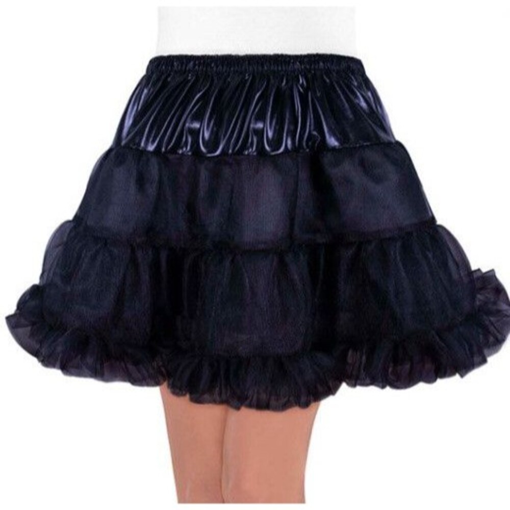 NEW Way to Celebrate Women Halloween Tulle Tutu Black (S/M)